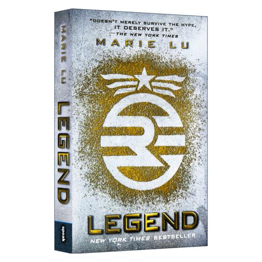 正版 传奇 英文原版科幻小说 Legend 纽约时报推荐书 华裔新锐女作家陆希未代表作品 英文版进口书 Marie Lu 商品图1