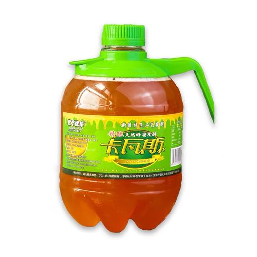 【1件起全国包邮】新疆特产鲜酿悠了优乐卡瓦斯桶瓶装蜂蜜啤酒格瓦斯（1.5L*1瓶） 商品图4