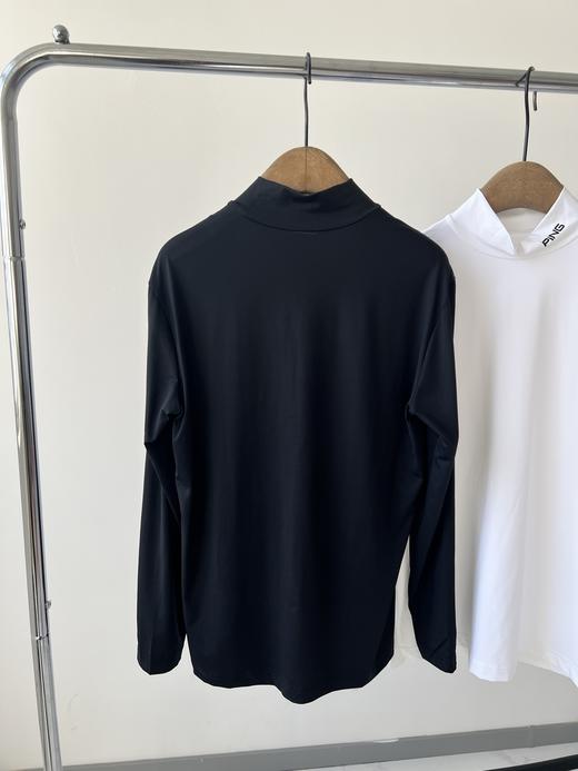 PI NG半高领男款高尔夫打底衫，纯原单货，韩国🇰🇷客供面料，四面弹，舒服透气性好，运动健身或者日常穿都超舒服，经典的半高领设计，百搭！ 商品图5