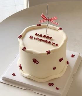 红色蝴蝶结    夹心可选