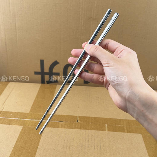 【出口德国316餐具套装】316不锈钢筷子勺子套装餐具套装一人用学生便携式儿童户外收纳盒 商品图2