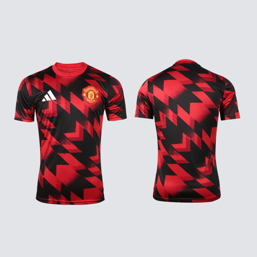 小李子ADIDAS阿迪达斯曼联足球运动热身短袖训练服成人男JP3233 商品图4