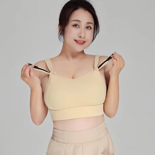 跃牌【安琪拉系列】新款大码运动内衣女高强度健身瑜伽服胖MM一体杯文胸WX288 商品图2