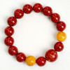 易祈吉祥晶体砂手串朱砂手串蜜蜡手链男女款属火系列饰品礼物 商品缩略图6