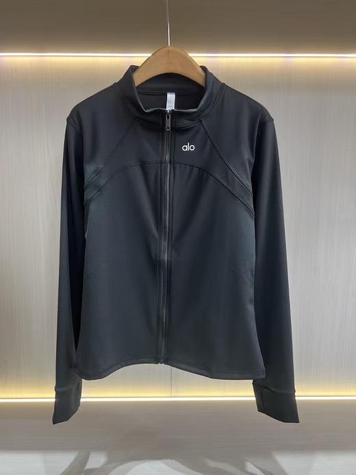 原单正品 alo25新款瑜伽外套Define立领夹克普拉提运动长袖健身服
黑白两色，尺码S-XL 商品图11