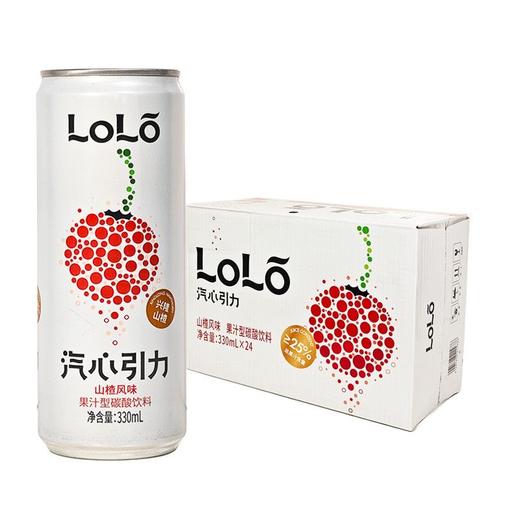 露露汽心引力白桃山楂味气泡水 商品图6