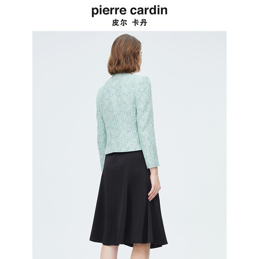 皮尔卡丹女装新款清新淑女小香风外套上衣P4112U4020G3 商品图2