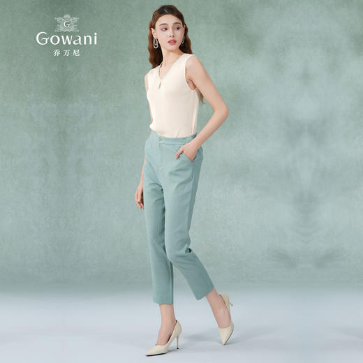 乔万尼新品无袖背心百搭打底修身显瘦EM2M903 商品图2