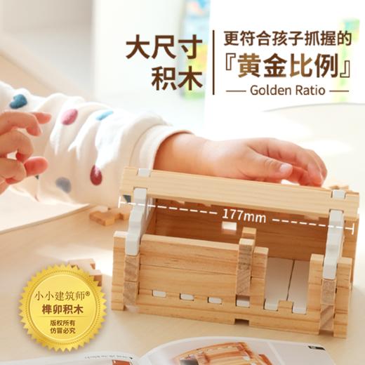 【性价比拉满！到手126个积木】小小建筑师榫卯积木 典藏款D96 赠大礼包 一玩多变 儿童节玩具礼物 趣味不重样 典藏款D96/A63两盒装 商品图4