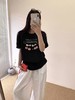 工厂直促价【100%棉】情侣（樱桃-大图）柯式印花短袖T恤-喜出 商品缩略图2