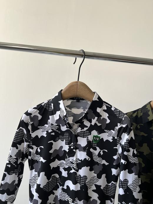 25春款PG原单女款打底衫，韩国🇰🇷客供面料，有弹力，超舒服，洋气的印花设计，使整件衣服不再单调，特别显肤色的两个颜色！胸前LOG O设计，后背贴布印花，推荐必入款！ 商品图1