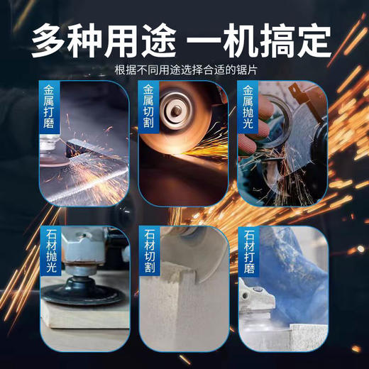 【货号04782】博世款6-100角磨机。调速角磨机。 商品图4