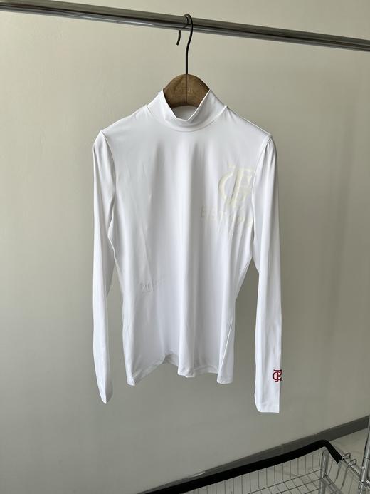 PG原单打底衫，韩国🇰🇷客供面料，有弹力，有质感，简单百搭的基础款，胸前袖口印花，整体看起来，简约精致！数量不多！ 商品图0