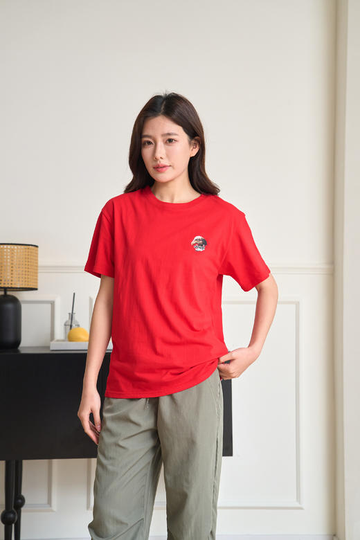 【3件79.9 彰显个性印花】JEEPSPIRIT吉普240g纯棉情侣圆领T恤（11款可选，加购3件自动满减） 商品图7