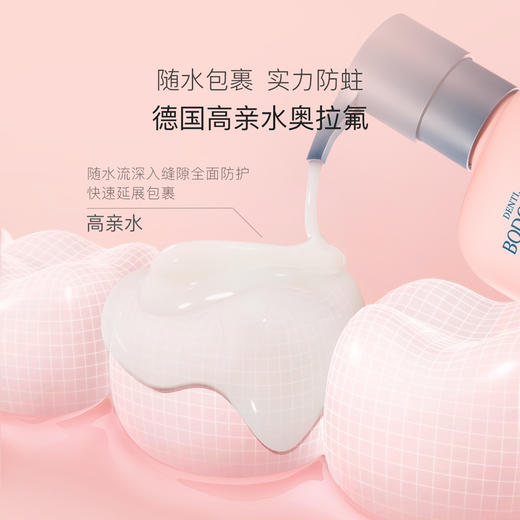 贝德美儿童护釉健齿牙膏（淡雪草莓味/奶盖葡萄味）130g 商品图2