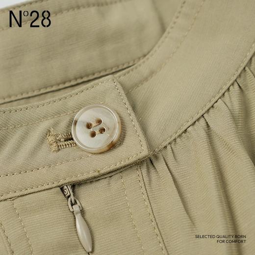 【破价】N°28 ‘女主裙’2025夏季新款气质连衣裙女半袖圆领裙子885242L550/885242L551 商品图8