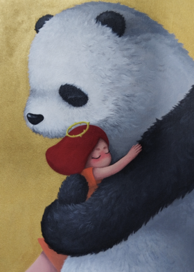 山谷里《熊抱》原作