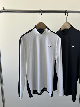 25新款，兔耳朵原单打底，半高领设计，胸前LOGO印花，拼接设计，袖子LOGO印花，百搭款！数量不多！