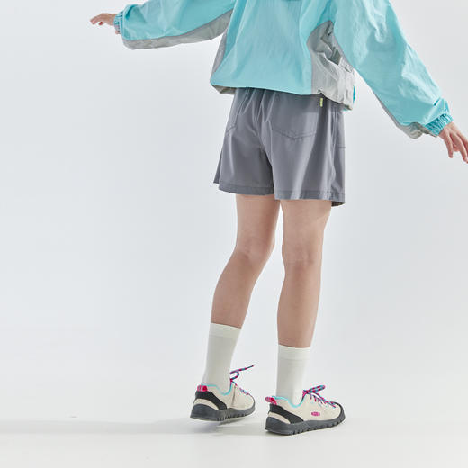 【代发】女童工装裙裤 cicochild夏季款中大童休闲运动时尚短裤灰色 商品图4