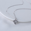 【宏艺珠宝】​几何绮韵·银s925项链 商品缩略图0