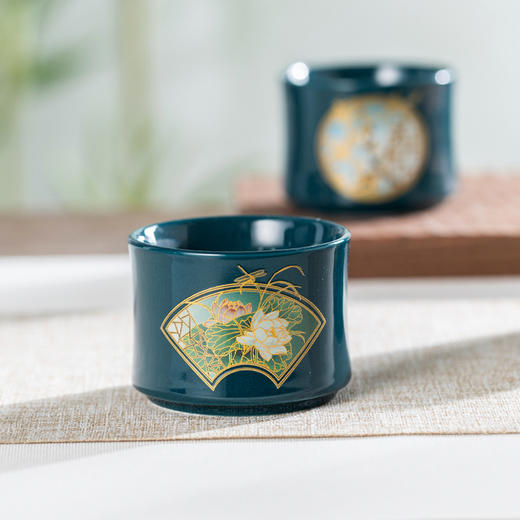 因为有你 温暖四季｜《温暖四季》感温变色茶杯｜春夏秋冬 四季杯 礼品杯 感温变色杯 竹节杯 商品图10