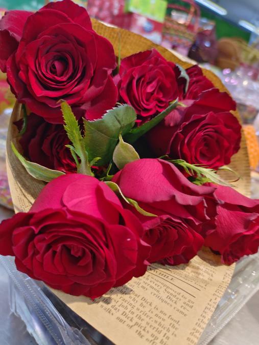 高原红红玫瑰10枝 商品图2
