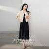 【夏日新品】熙世界工装风衬衫短外套女小个子莱赛尔天丝短袖上衣2025夏装新款 商品缩略图2