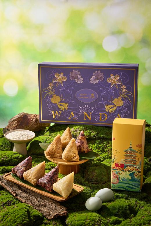 2025年万达粽子礼盒-紫生烟 商品图0