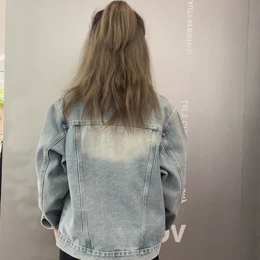 ZS复古做旧牛仔外套41228春季335061142485 商品图1