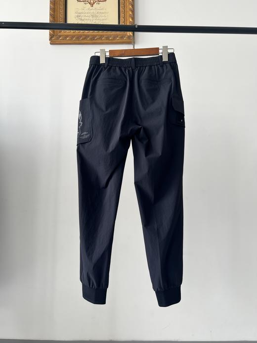 黑色M码！25新款AM家高尔夫🏌‍♀裤子，纯原单货，韩国🇰🇷客供面料，质感超好，弹力大，凉感，透气，挺括有型，不爱起皱！兜立体印花，质感满满，裤脚罗纹，有弹力，超舒服！自留推荐款！ 商品图7