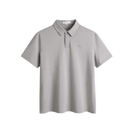 HIM漢崇 潮流时尚翻领T恤简约基础款纯色百搭商务POLO衫 2026夏季 商品图4