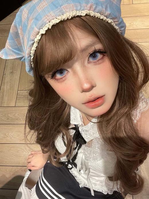 Hot girls（Hotgirl） 半年抛美瞳 蓝莓和梨 直径14.5mm着色14.0mm 商品图4