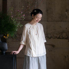 牧衣游原创 新疆棉刺绣炒色短外套 限量福利款 入夏不支持会员折