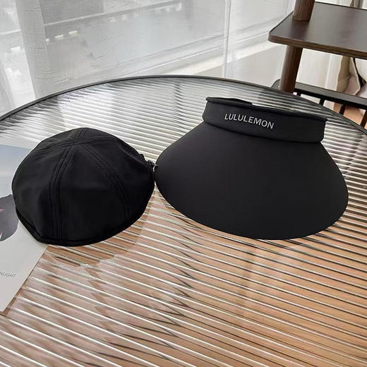 原单正品 lululemon 可拆卸运动防晒帽小姐姐户外活动必备单品～
颜色：黑色灰色米白卡其 商品图5