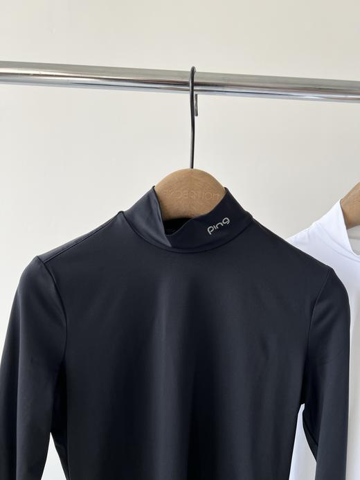 PI NG半高领高尔夫🏌‍♀打底衫，纯原单货，韩国🇰🇷客供面料，四面弹，舒服透气性好，运动健身或者日常穿都超舒服，经典的半高领设计，百搭！ 商品图2