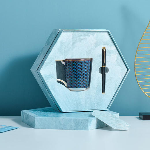 派克新款IM黑森林墨水笔+wedgwood拜占庭马克杯套装+派克IM暮光之城墨水笔+wedgwood红粉年华马克杯套装【鲜知30.0】 商品图1