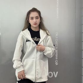 ZS连帽抽绳车标卫衣外套41219春季858121244648