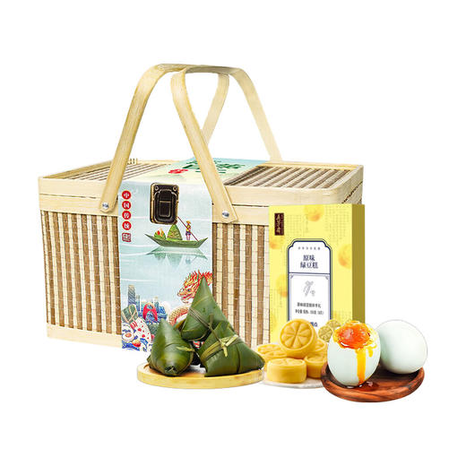 五芳斋-龙粽登场(8 粽+4 蛋+糕点)1140g【端午】LP 商品图1