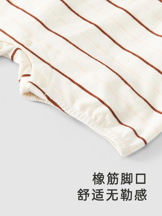 英氏纯棉连体衣男宝短袖透气婴儿衣服YRHBJ2Q341A 商品图3