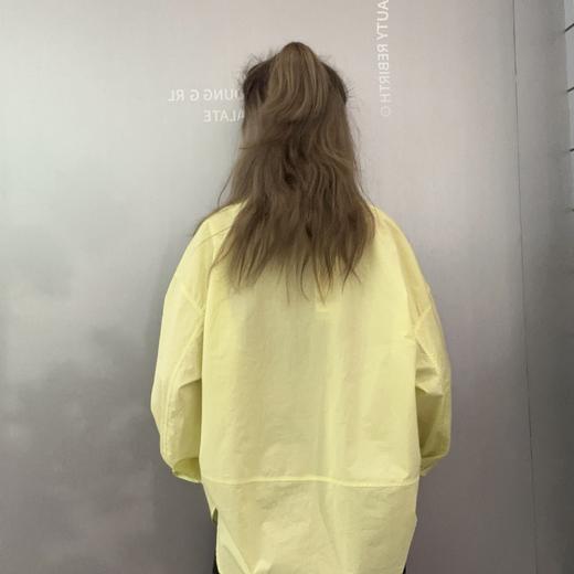 MZ POLO领胸前小标衬衫（绿白）春季951020080321 商品图1