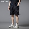 PINLI品立2025夏季新款美式高街宽松短裤潮男工装百搭休闲五分裤GD252117343 商品缩略图1
