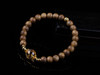 XY0176沉香+黄水晶单圈手串 商品缩略图1