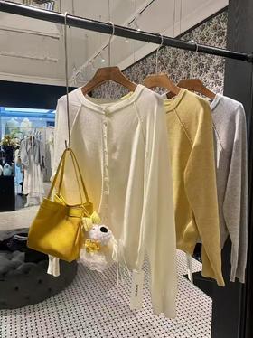 【门店同款】ENJOY春季温柔百搭针织开衫 160995334