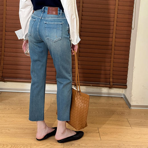 良木礼阔腿烟管牛仔裤(2329) 商品图2