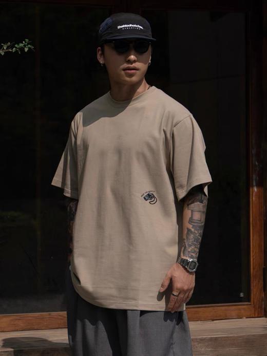 GYOZA PASTA/GP24AW-C021/宽松印花假两件短袖 商品图4