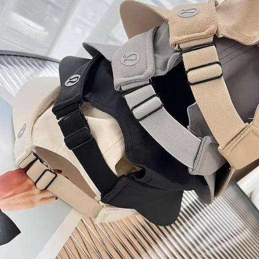 原单正品 lululemon 可拆卸运动防晒帽小姐姐户外活动必备单品～
颜色：黑色灰色米白卡其 商品图3