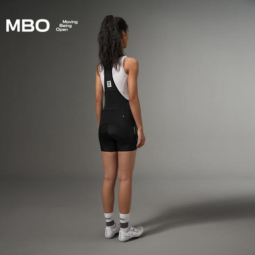 MBO女子背带骑行裤短裤 T523性能美学背带骑行三分裤（经销商专拍链接，非经销商拍单不发货) 商品图7