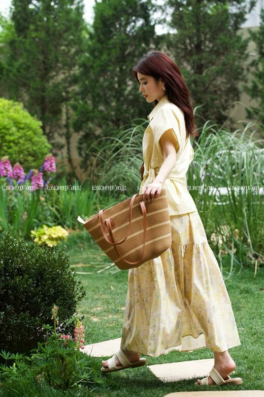 【门店同款】ENJOY夏季“悠然之境”晕染油画伞裙 162279139 商品图1