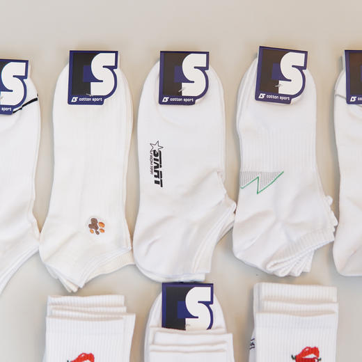 【男/女/童特价袜】【略有瑕疵，不影响穿着】短筒/中筒/长筒袜子网面袜子夏季四季棉袜【6双/10双】 商品图1