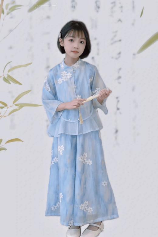 ❤️美哭了❗️女儿汉服终于有梦中情裙了❗️ 【春知晓梦一重工刺绣国风两件套】‼️ 🌞“春知晓，梦不觉，恰似你我那年”赴一场春夏之约 ，💥国风与樱花的浪漫邂逅 商品图2